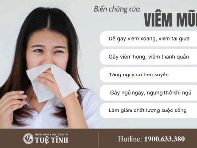 Biến chứng nguy hiểm của tình trạng viêm mũi kéo dài